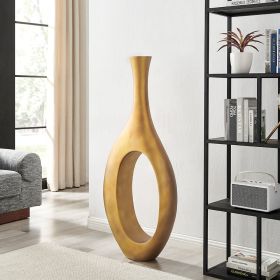 Trombone Vase Small Matte Bronze