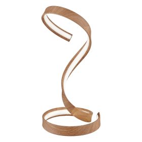 Hamburg Light Wood Table Lamp