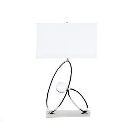 Ovals in Crystal Table Lamp
