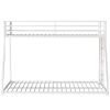 Same as B083P160614 Adam Twin Over Full Metal Bunk, White