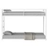 Same as B083P160613 Adam Twin over Twin Metal Bunk, White