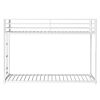 Same as B083P160613 Adam Twin over Twin Metal Bunk, White