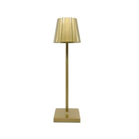 Beam Column Rechargeable Table Lamp (Option: Gold)