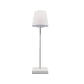 Beam Column Rechargeable Table Lamp (Option: White)