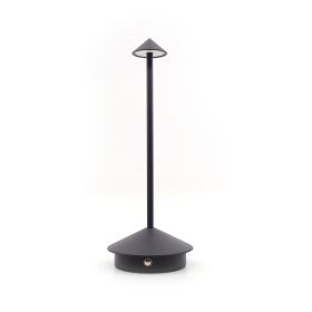 Shade Crest Rechargeable Table Lamp (Option: Black)