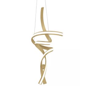 Hamburg LED Chandelier (Option: Sandy Gold)