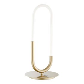 LED Single Clip Table Lamp (Option: Sandy Gold)