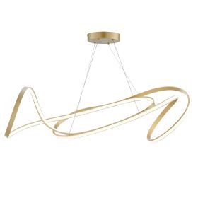 Moscow LED Chandelier (Option: Gold)
