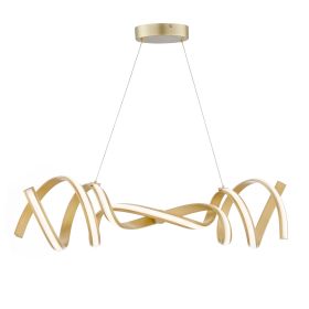 Munich LED Horizontal Chandelier (Option: Gold)