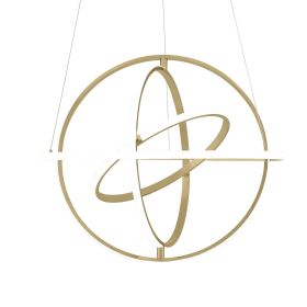 Oxford LED Adjustable Chandelier (Option: Sandy Gold)