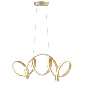 Seville LED Chandelier (Option: Gold)