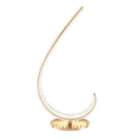 Grace Crystal 16W Table Lamp (Option: Touch & Dimmable (R Gold))