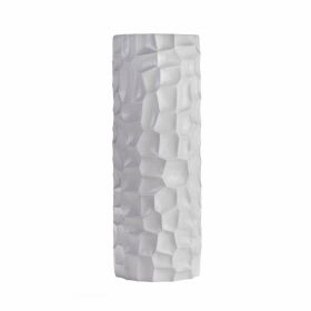 Textured Honeycomb Vase (Option: White, 36")