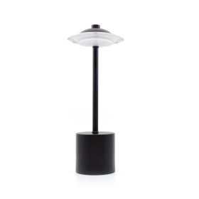 Glow Spaceship Rechargeable Table Lamp (Option: Black)